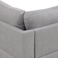thumbnail image 5 of MAYEERTY Grey Modern 3-Piece Couch Neutral Clean Versatile Living Room Decor, 5 of 9