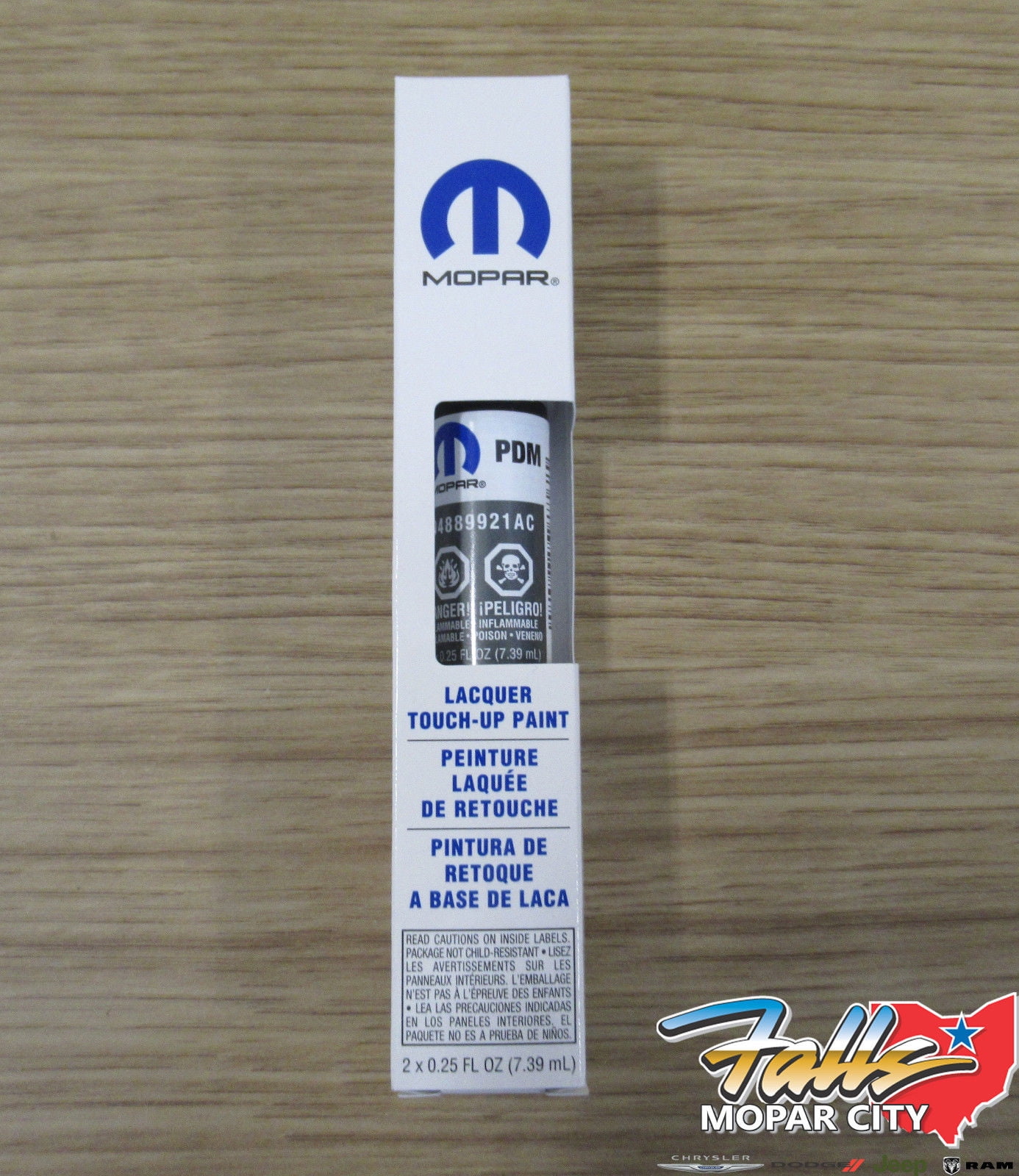 Chrysler Dodge Jeep Ram PDM Mineral Gray Touch Up Paint & Clear Coat