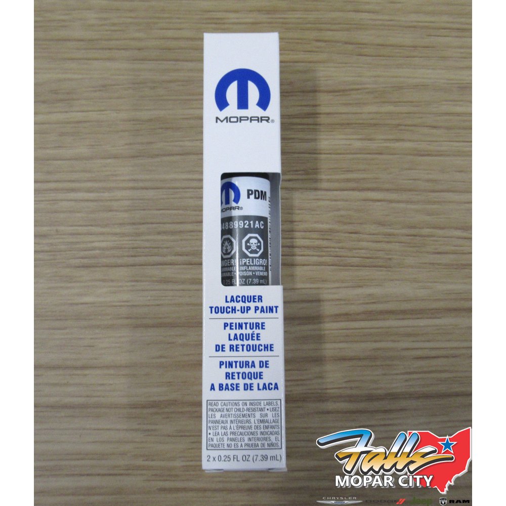 Chrysler Dodge Jeep Ram PDM Mineral Gray Touch Up Paint & Clear Coat