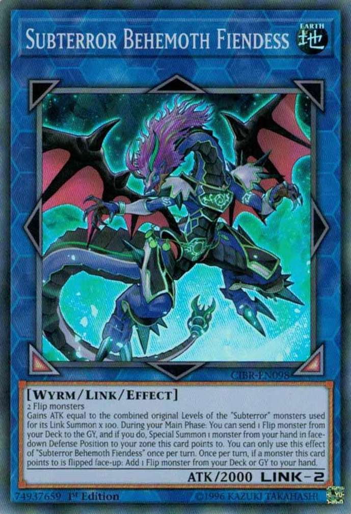 Twin-Headed Behemoth Yugioh Card Genuine Yu-Gi-Oh Trading Card 