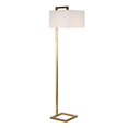 thumbnail image 3 of Henn&Hart 16" Brass Metal/Fabric Floor Lamp, 3 of 11