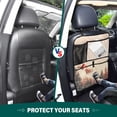 thumbnail image 6 of WOBOGO Santa Claus Giving Presents Backseat Car Organizer Footed Universal Car with Touch Screen Tablet Holder Rear Seat Protector, 6 of 7