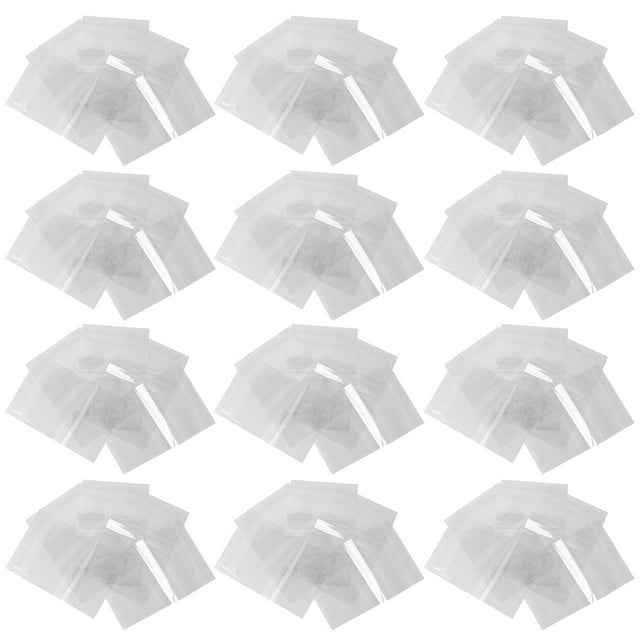 OUNONA 300Pcs Small Plastic Bags Plastic Packaging Bags for Clothes Storage