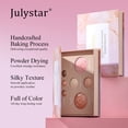 thumbnail image 5 of Julystar All-in-One Baking Face Palette, marble-pattern blush, contour, highlighter, and eyeshadow palette, perfect for everyday wear and all kinds of party looks, 5 of 8