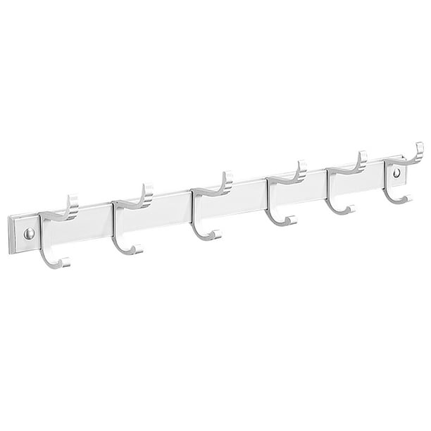 Jaspee Wall Mounted Coat Racks,Entryway Coat Hook Towel Rack Heavy Duty