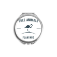 thumbnail image 1 of Cartoon Flango Animal Bleu Contour Main Miroir Compact Rond Portable Poche Verre, 1 of 3