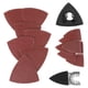 thumbnail image 1 of Heaveant Kit de Lijado oscilante, 82pcs Kit de Lijado Almohadilla de Arena oscilante Multiherramienta para Bosch Stanley Multimaster Makita Dremel, 1 of 8