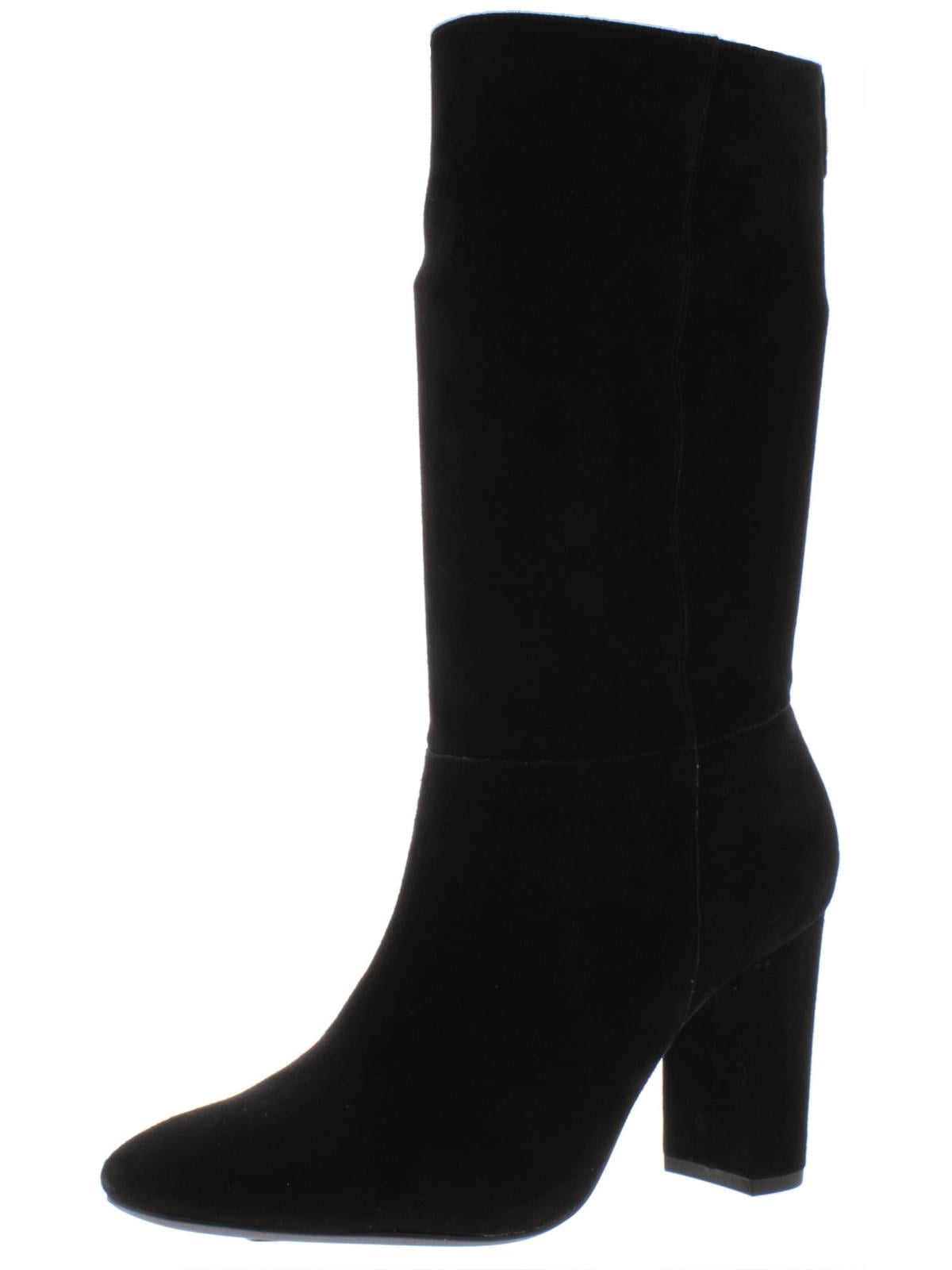 Lauren Ralph Lauren Womens Artizan Suede High Heel Mid-Calf Boots ...