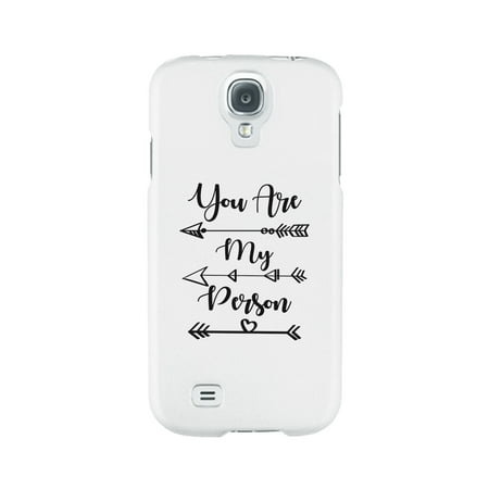 You Are My Person White Phone Case Ultra Slim Cute Best Friend (Best Cell Phone For Old Person)