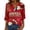 Wine #41, variant on Evdexr Womens 250th Anniversary Usa Tops 1776 2026 V Neck Shirts Patriotic Graphic 3/4 Sleeve Red Blue and White T Shirts 4th Of July Lightweight Casual Shirt Royal Blue L