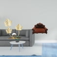 thumbnail image 2 of Estatua de hojas, estantería, escultura de hojas, sofá en miniatura, sillón individual, modelo, regalo de cumpleaños, inauguración de casa, dormitorio, 2 of 8