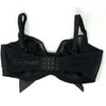 thumbnail image 2 of Victoria's Secret Dream Angels Push-Up Without Padding Bra Black Mesh Satin Bow 36D NWT, 2 of 2