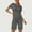 Gray, variant on MSJUHEG 2 Piece Sets for Women Summer Summer Set Womens Matching Sets Summer Biker Short Set Sleep Sets for Women Athleisure Sets Women Plus Size Short Sets Black L