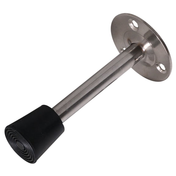EXHUMKY Rubber Doorstop with Stainless Steel Base, Assorted Colors, Door for Home and Office Use, 1 Piece