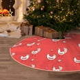 thumbnail image 6 of KLL Cartoon Rooster Christmas Tree Skirt 30" ,Party Decorations Farmhouse for Christmas Decorations Holiday Party, 6 of 6