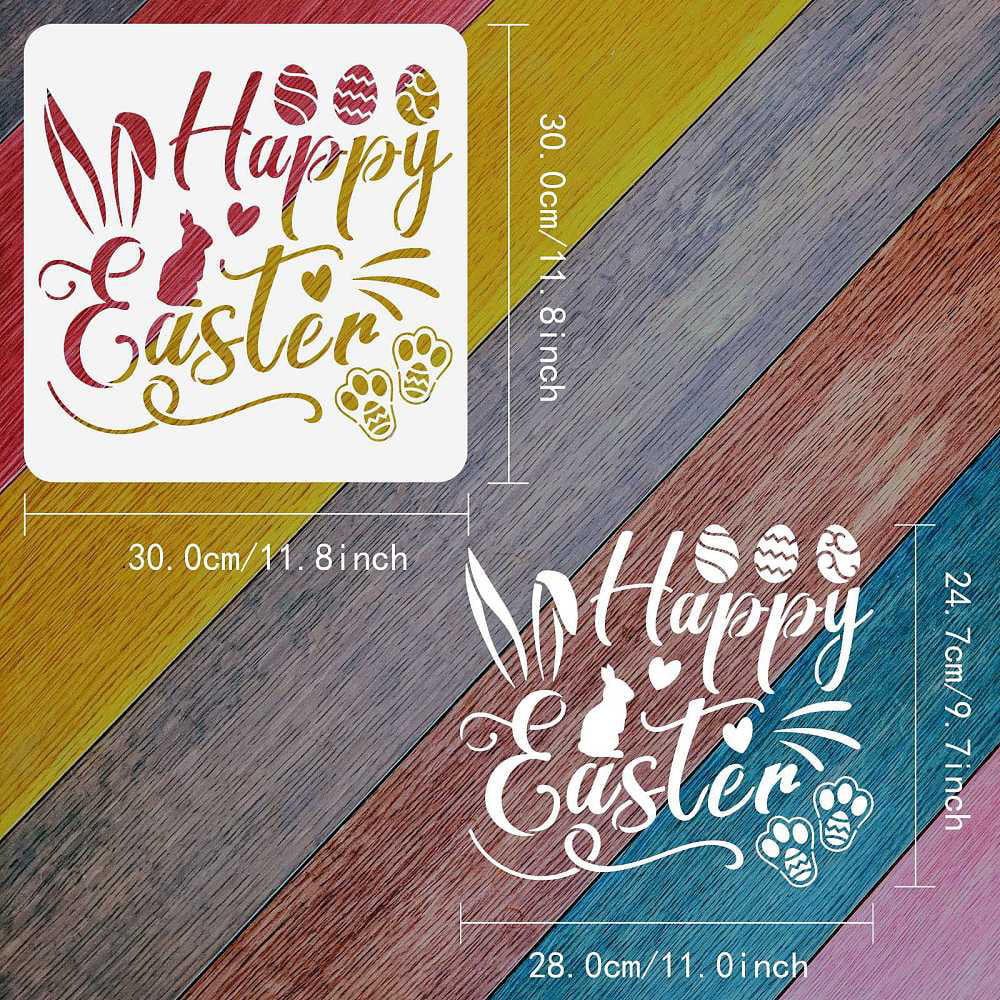  27pcs Easter Drawing Stencils for Kids 8 Inches Reusable Large  Chalk Stencils Washable Happy Easter Templates Decorations for Painting on  Wood Sidewalk Window Walls Fabrics : Toys & Games