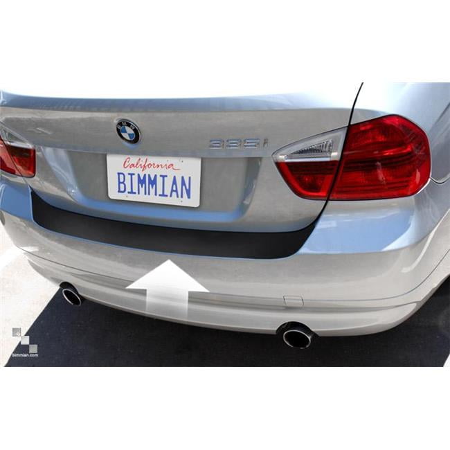 Bimmian RBG30ACLR Rear Bumper Guard For F30 Sedan Clear Overlay