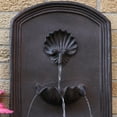 thumbnail image 3 of Sunnydaze Seaside Solar Wall Fountain, 27 Inch Tall - Multiple Options Available, 3 of 7