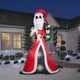 thumbnail image 2 of Inflable navideño Gemmy Jack Skellington Sandy Claws de 3 m de altura, 2 of 6