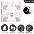thumbnail image 5 of Yayeee Magnetic Dishwasher Cover for The Front Decoration Home Kitchen Machine Sticker Protector, Cute Elephant, 5 of 6