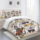 thumbnail image 5 of Bearachild Juego de edredón de 3 piezas, fundas de edredón con temática de perro, fundas de almohada, juegos de cama con estampado de dibujos animados Juegos de cama LYSHDW2109250004 L, 5 of 6