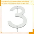 thumbnail image 3 of Uxcell House Number, House Address Numbers Sign Large Floating, Number 3, 3 of 6