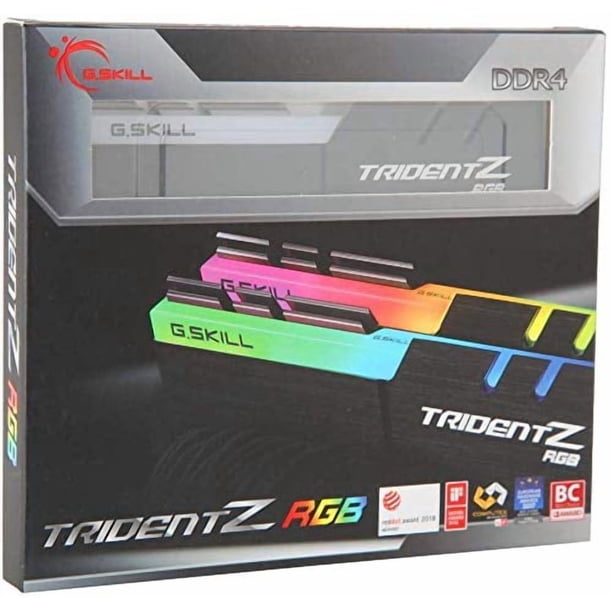 RAM G.Skill Trident Z RGB Series 32GB (2x16GB) DDR4 3200MHz