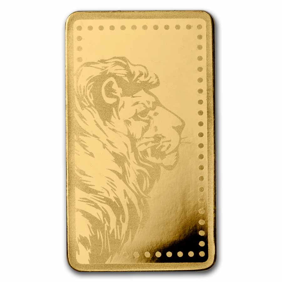 John Wick 1/2 gram Gold Bar in TEP