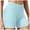 Light Blue, variant on felwors Women High Waist Butt Lifting Biker Shorts Tummy Control Workout Shorts for Yoga Running Light Blue for Size XS