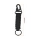 thumbnail image 2 of Llave de paracord Uxcell, clip de llavero trenzado, llaveros de supervivencia en negro, 2 of 6