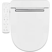 VOVO Stylement VB-3100SR Electronic Smart Toilet Bidet Seat, Heated Seat, One Piece Bidet Toilet Seat, Round - White