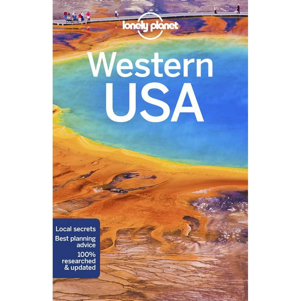 Travel guide lonely western usa paperback 9781786574619