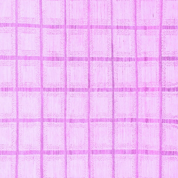 Ahgly Company Indoor Square Solid Purple Modern Area Rugs, 4' Square