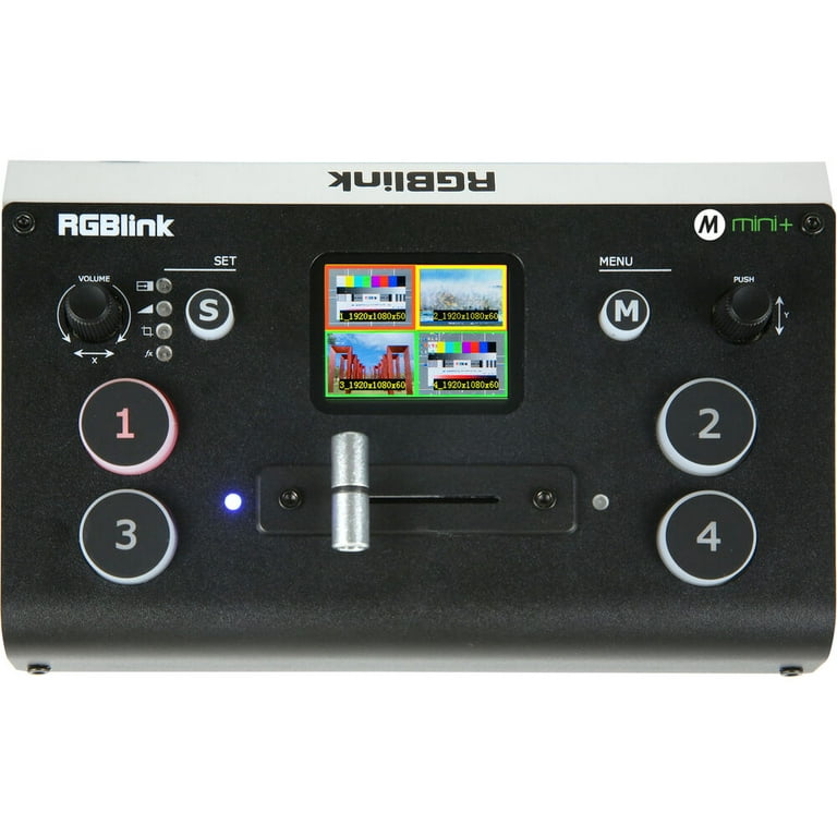 Chrama Xxx Video - RGBlink mini+ Video Switcher with 4 x HDMI Inputs (PTZ/Logo/Chroma Key) -  Walmart.com