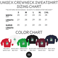 thumbnail image 3 of Merry Christmas Snow Trees Unisex Crewneck Sweatshirt, 3 of 3