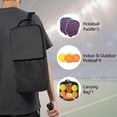 thumbnail image 5 of Pickleball Paddles Set Of 2, Fiberglass Surface, Colorful Geometry Print, 4 Balls & Bag, 5 of 5