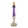thumbnail image 4 of Northlight LED Skeleton Hand Halloween Candles - 8.25" - Set of 3, 4 of 5