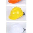 thumbnail image 1 of Casco de seguridad Gorra de plástico para casco, protección portátil ajustable para la cabeza para el trabajador, amarillo Advancent AF000052-04, 1 of 7