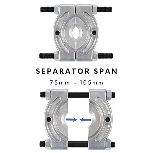 Shankly Bearing Separator 75-105mm or 2.95-4.13 inches Large Bearing Splitter
