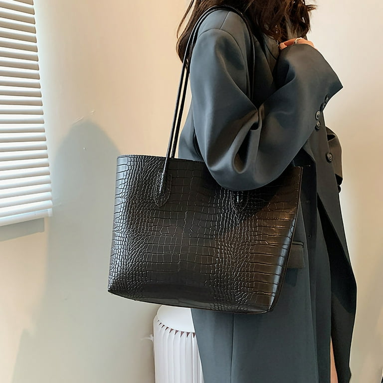 Hang Bags Clearence Sale Purses and Handbags Sets Fashion Casual Large Capacity Shoulder Tote Ladies Bag Walmart