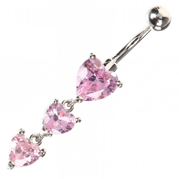 DESIGNICE Belly Button Piercing Jewelry Long Bar Navel Stud Stainless Steel