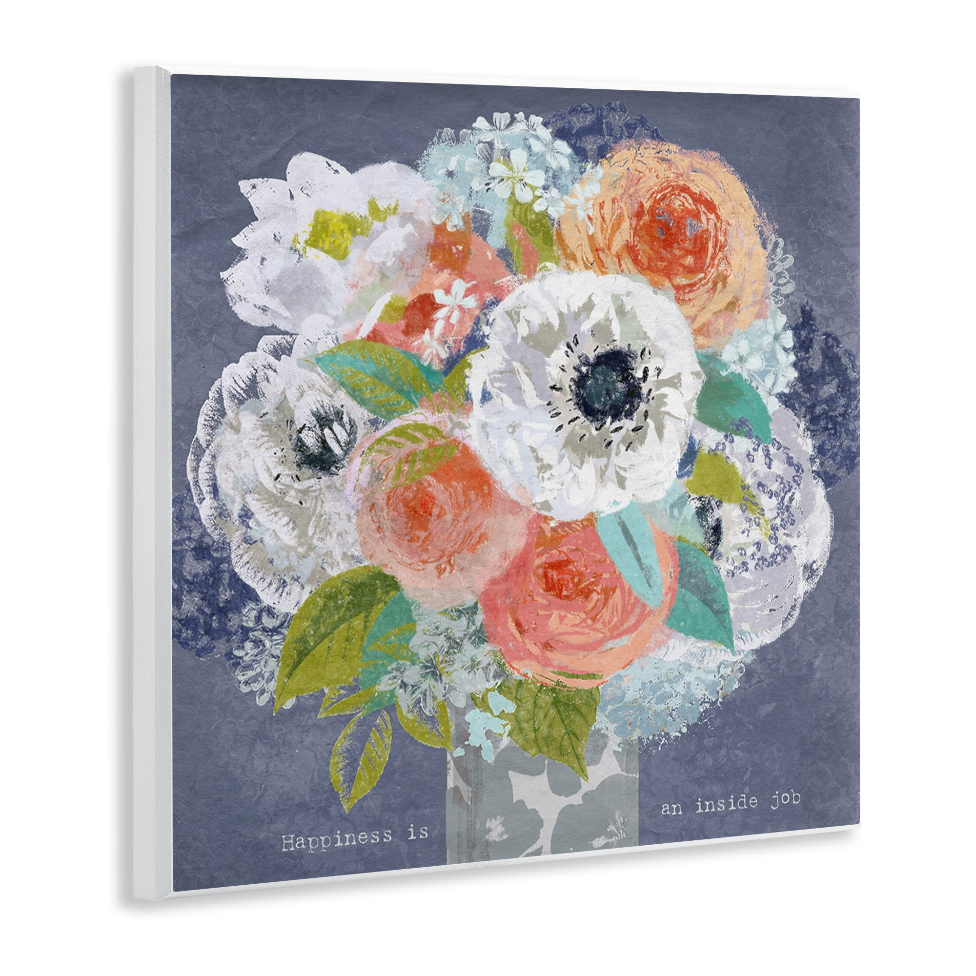 Stupell Industries Happiness Is An Inside Job Wall Plaque Art, design by Suzanne Nicoll