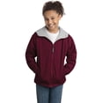 thumbnail image 1 of Chaqueta del equipo juvenil Port Authority®. YJP56 Granate/Oxford claro XL Autoridad Portuaria YJP56, 1 of 1