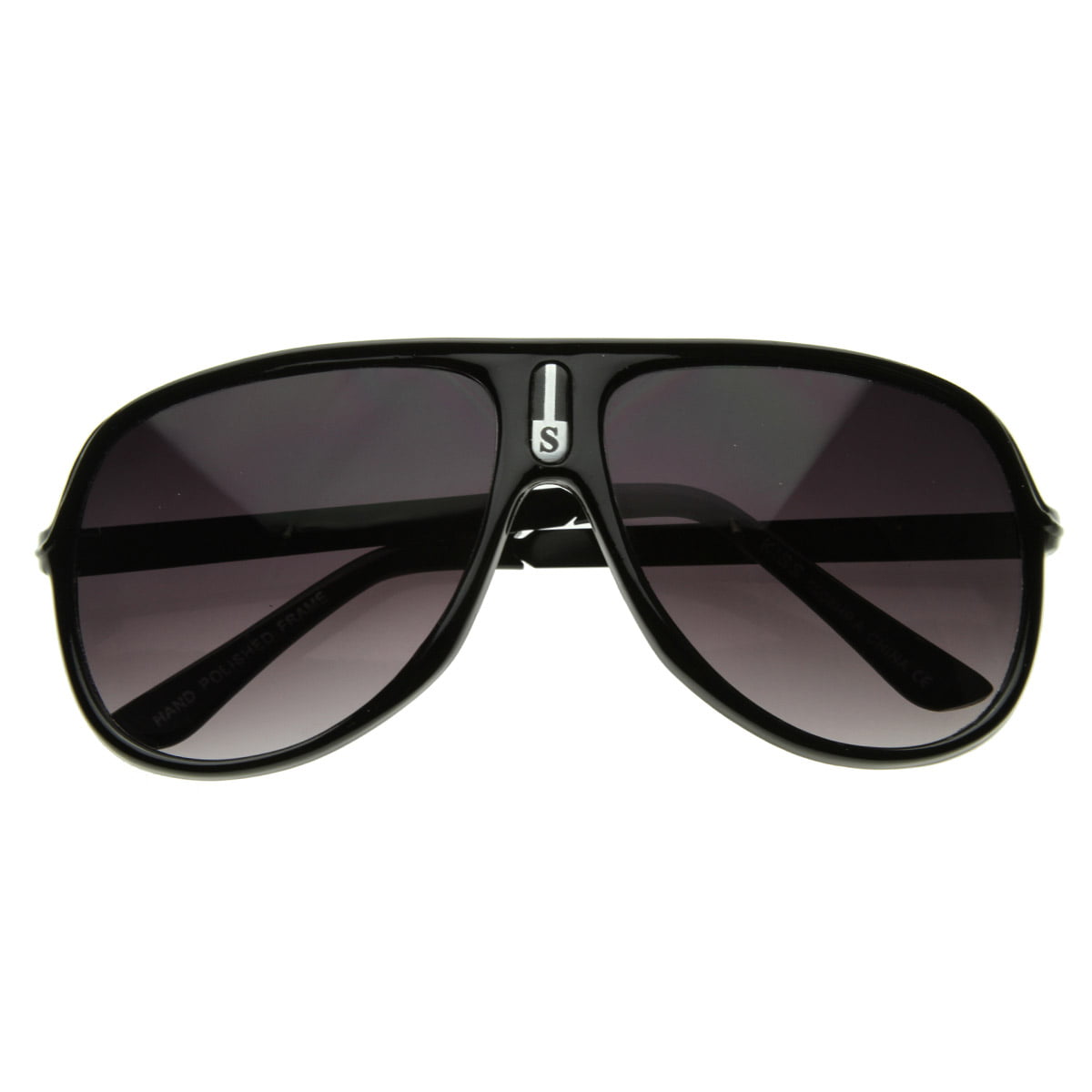 Men Vintage classic mirror turbo aviator sunglasses shades new 
