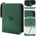 thumbnail image 2 of 900 Pockets Trading Card Binder, PU Cover Zipper Card Collection Album, Sturdy Card Folder Holder for MTG, TCG, Game Cards, Sports Cards, 2 of 5