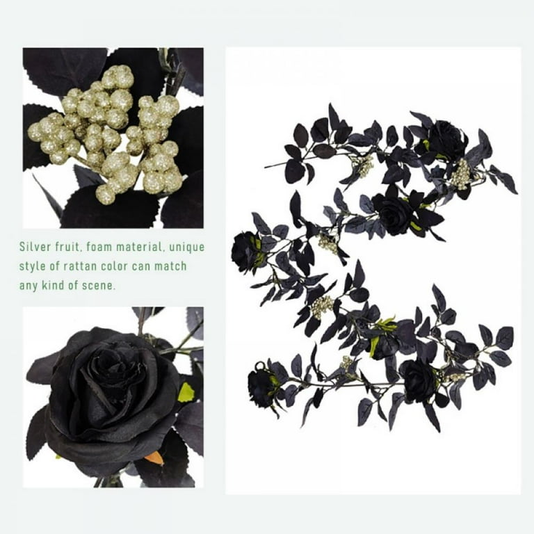 Flower Ivy Garland 86artificial Silk Rose Garland 2 