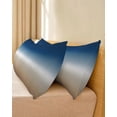 thumbnail image 4 of Navy Blue Beige Ombre Cream Throw Pillow Covers, Modern Abstract Art Aesthetics Soft Breathable Pillow Cases with Zipper for Sleeping, Long Body Pillowcases for Couch Bed Sofa Chair 20x54 Inches, 4 of 6