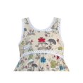 thumbnail image 4 of Robe Fille Sans Manches Champignons Frog Coton Décontractée 2 Ans, 4 of 6