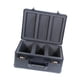 thumbnail image 4 of Estuche para cartas coleccionables, caja de almacenamiento, protector, ligero, portátil, fácil de transportar, resistente, con cerraduras, 3 ranuras., 4 of 7