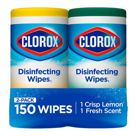 Clorox Disinfecting Wipes (150 ct Value Pack), Bleach Free ...